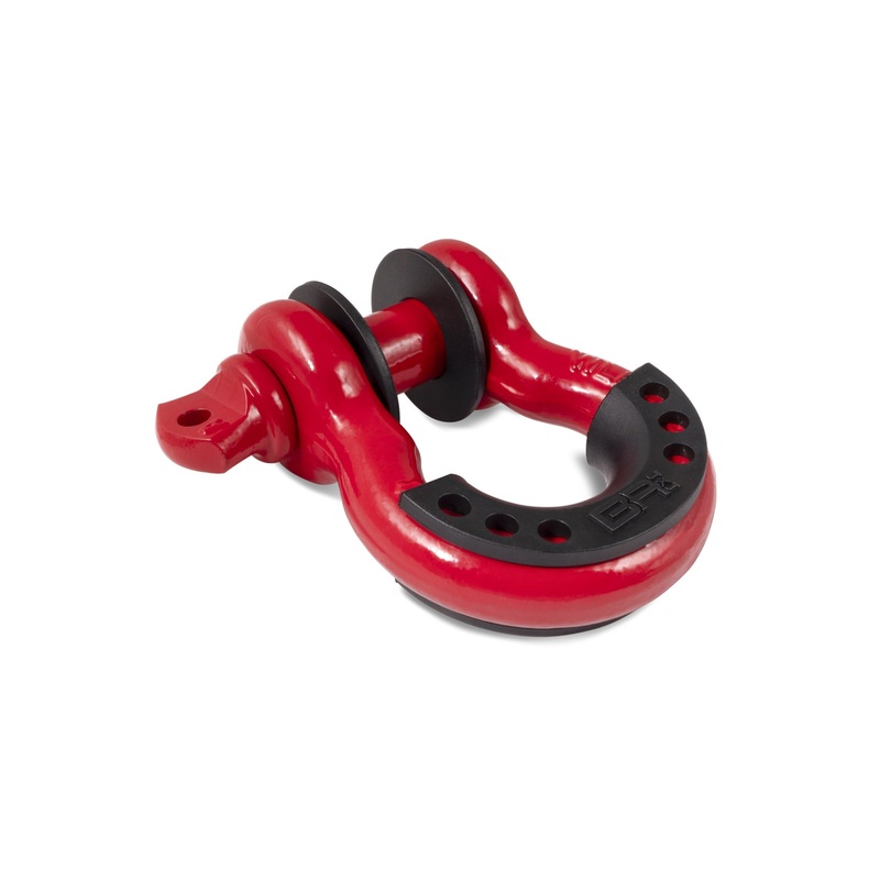 Body Armor 3/4″ Red D-Ring With Black Isolators 3204