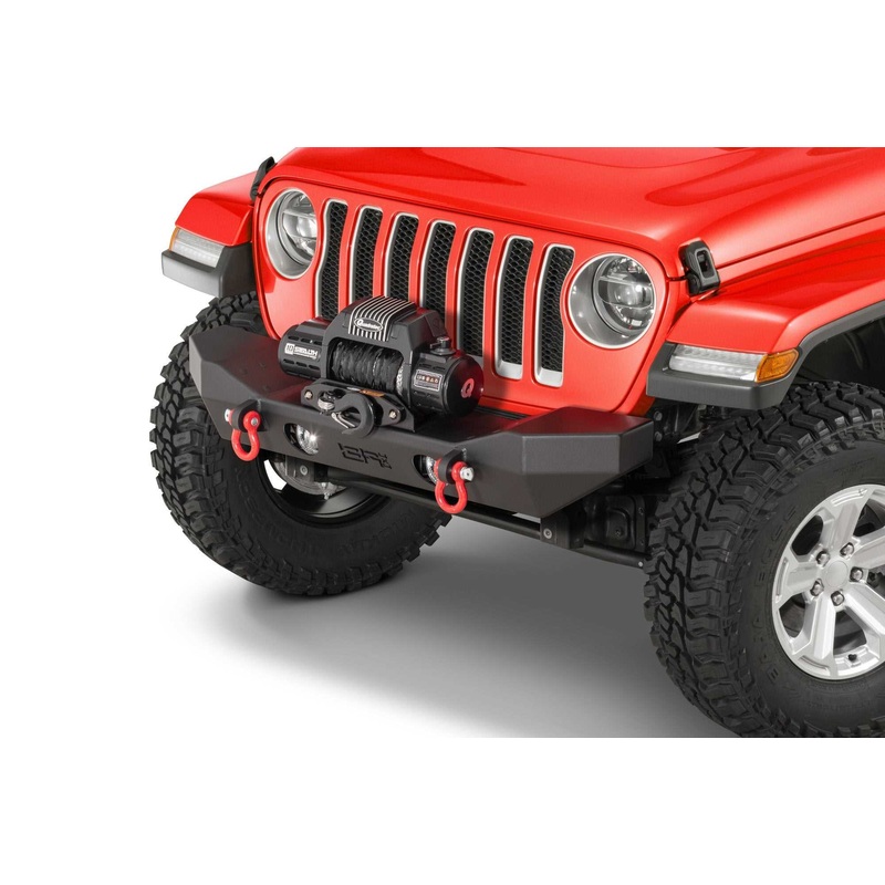 Body Armor Mid Width Stubby Front Bumper JL-19532