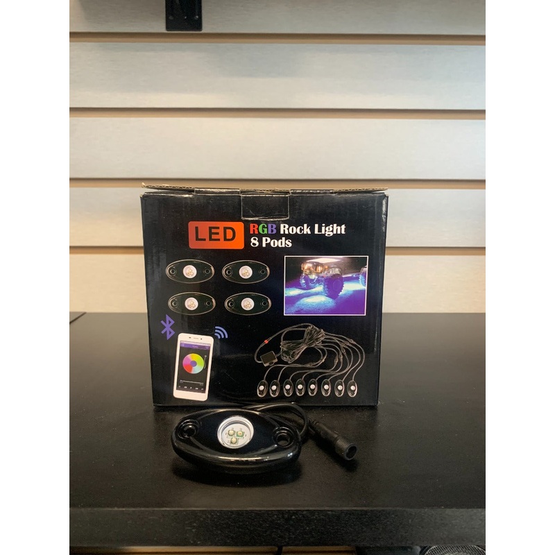 Trail Ops 8ct. Rock Light Kit TO-JK-493