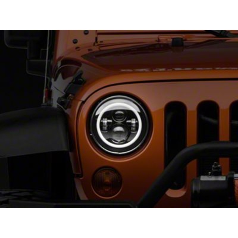 Trail Ops LED Halo Headlight TO-JK-5081