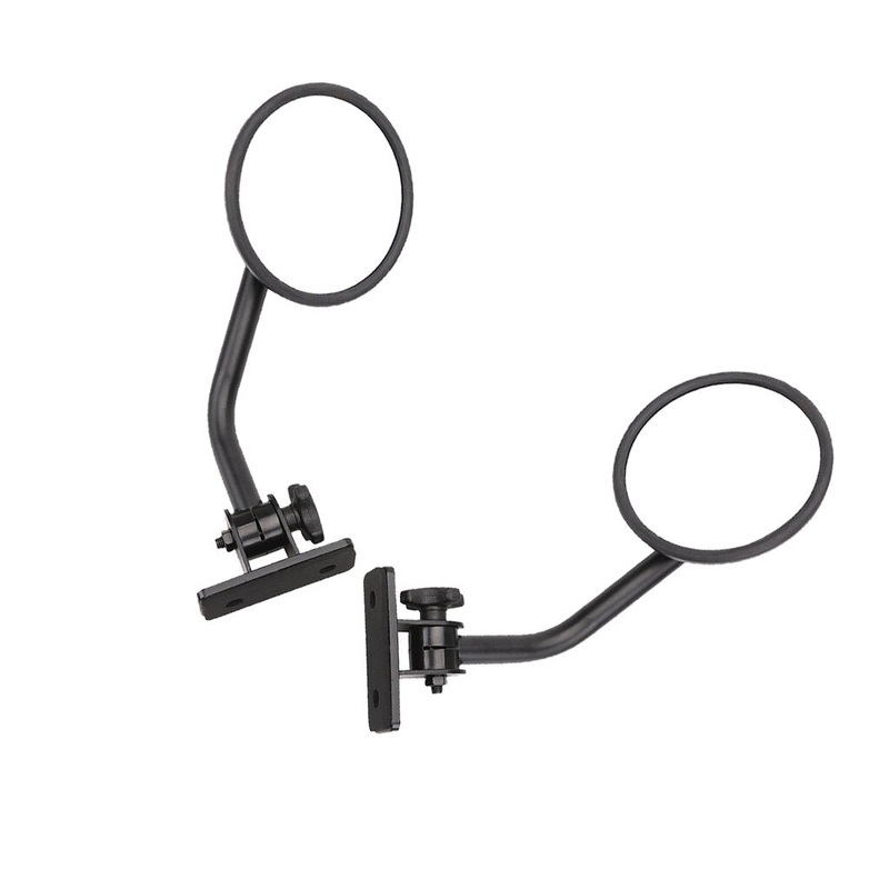 Trail Ops Round Mirror Set TO-JK-180-1