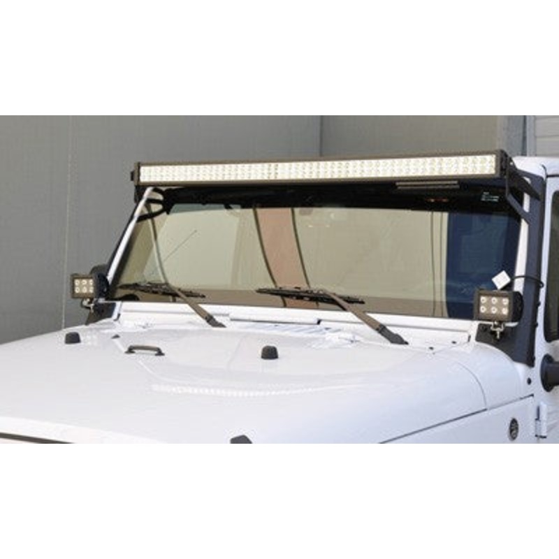 DV8 LB-5 52″ Light Bar Mount w- A-Pillar Mount LBSRTB-05