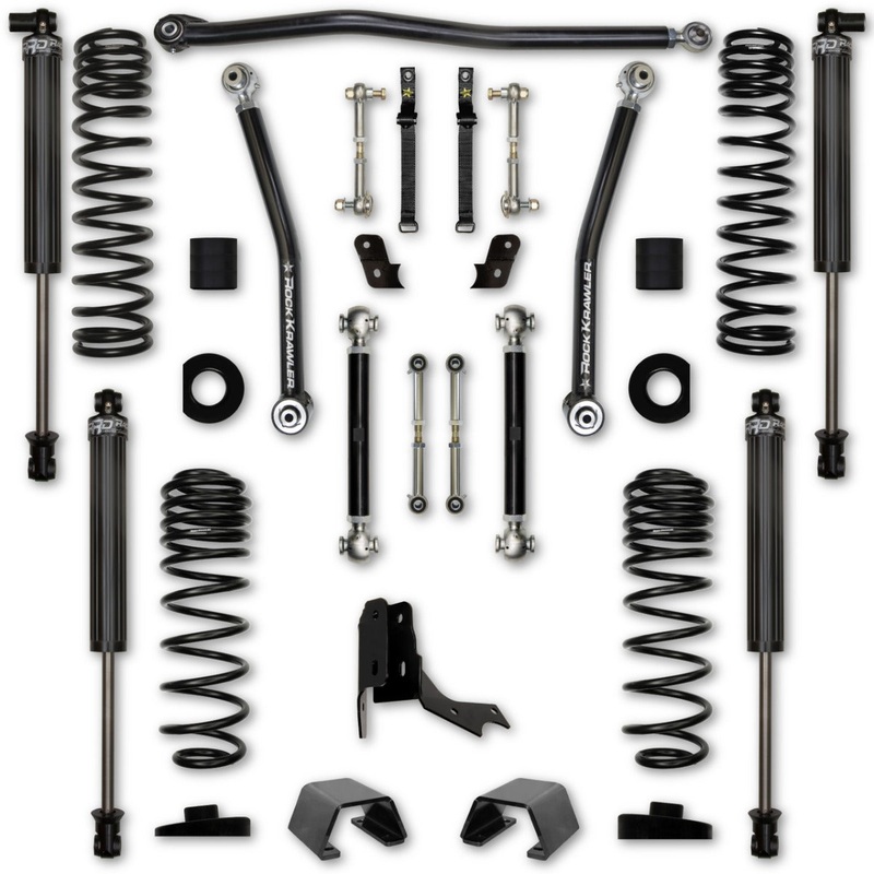 Rock Krawler 3″ Max Travel Suspension System RKRJT30MT-S1