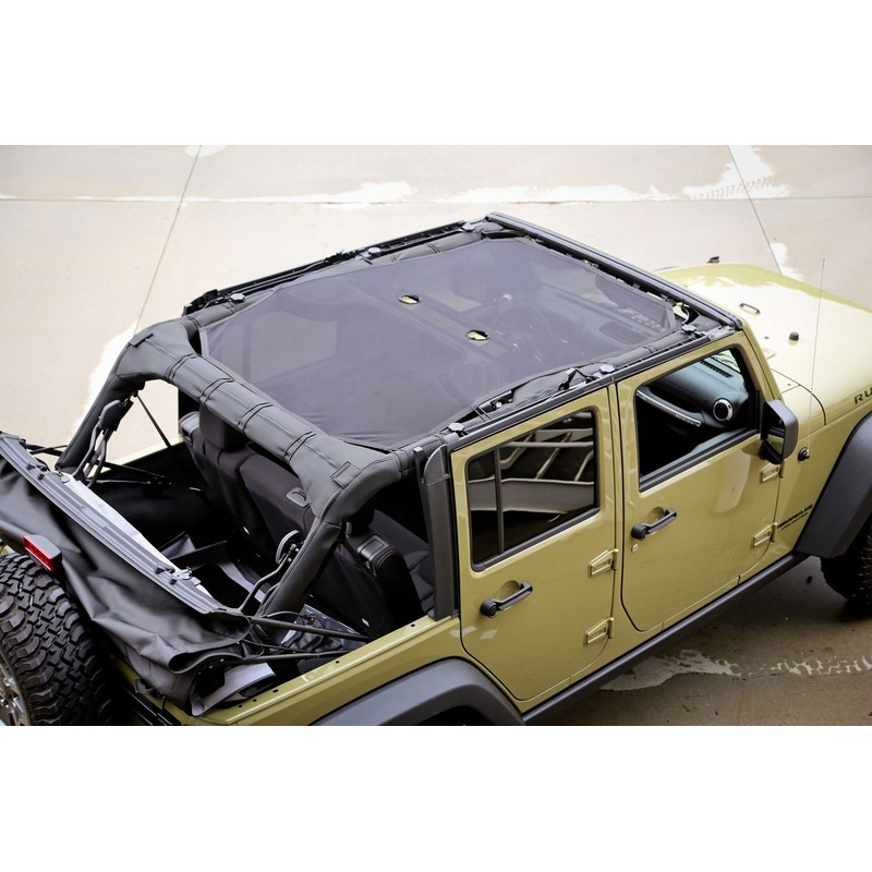 Rugged Ridge Eclipse Sunshade Black Mesh OMI13579.05