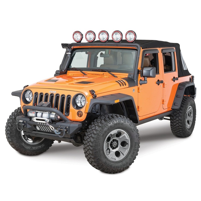 Rugged Ridge Hurricane Flat Fender 4 Piece OMI11640.10
