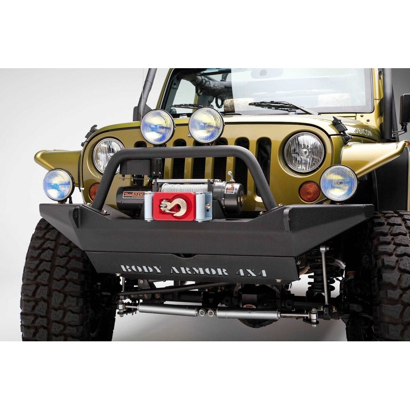 Body Armor Bumper with Grill Guard JK-19531