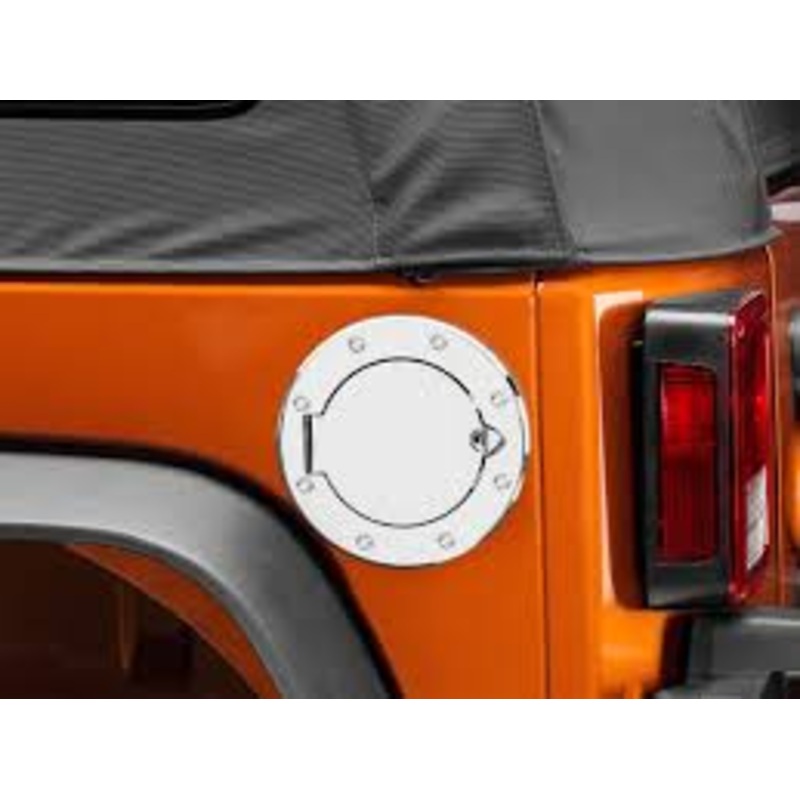 Rugged Ridge Chromed Aluminum Gas Cap Cover OMI11425.03