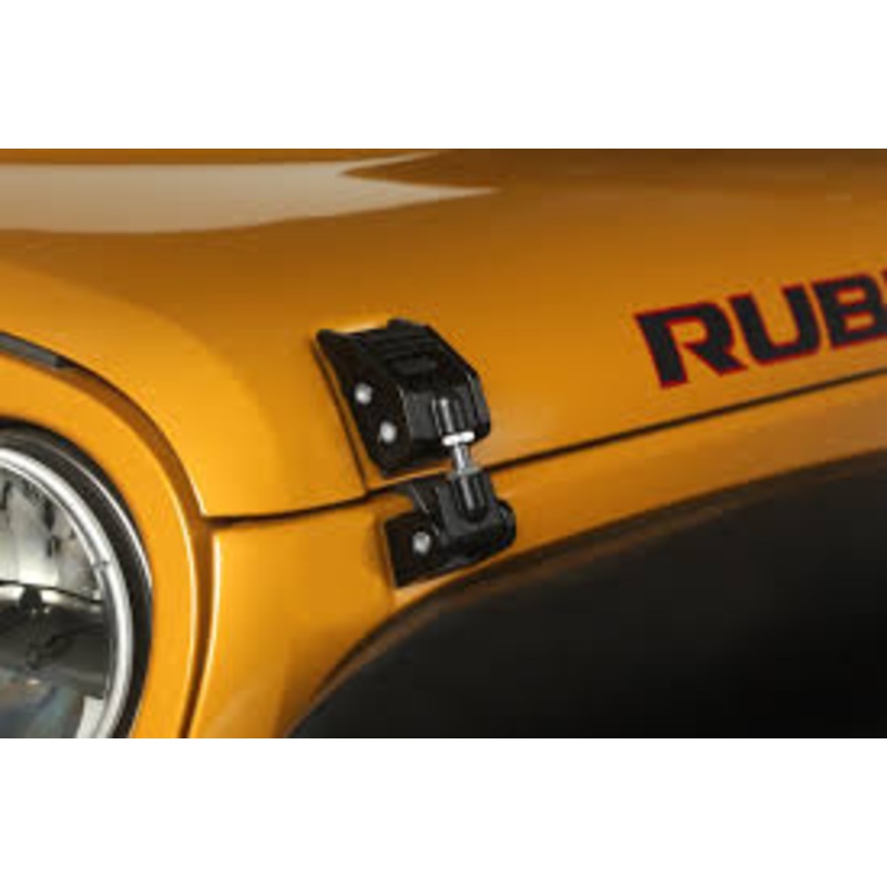 Rugged Ridge Hood Catch Black Aluminum OMI11210.11