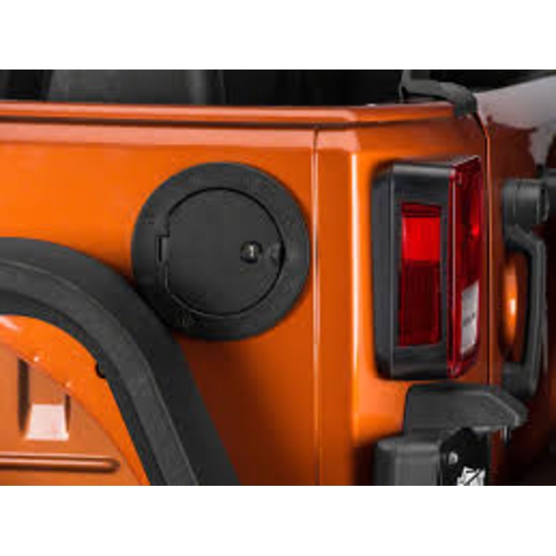 Rugged Ridge Textured Black Locking Gas Cap Cover OMI11229.06