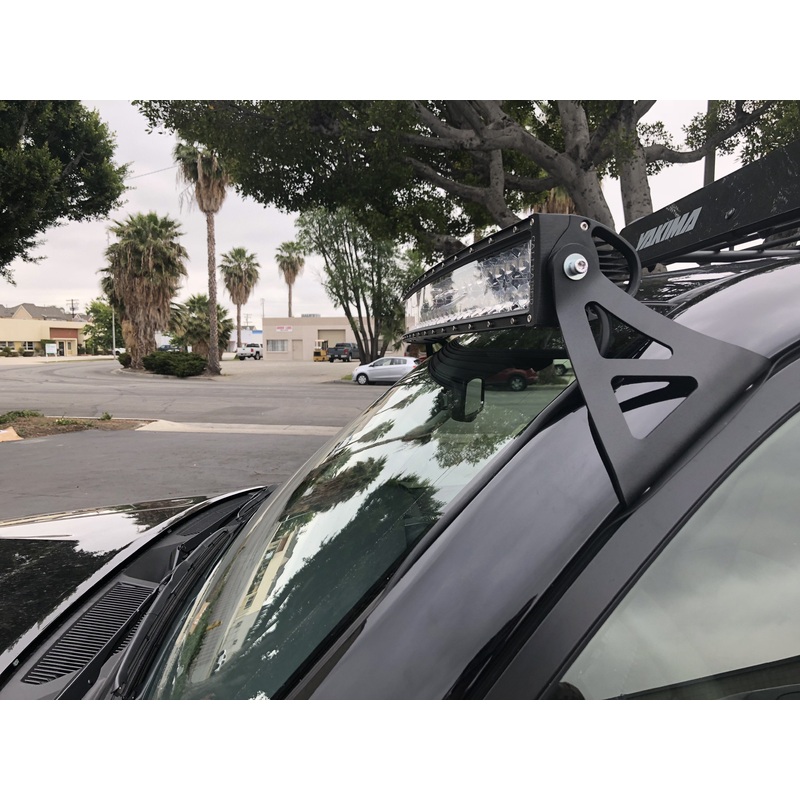 2003-2022 TOYOTA 4RUNNER 52″ CURVED LED LIGHT BAR ROOF BRACKETS KIT Brackets Only No
