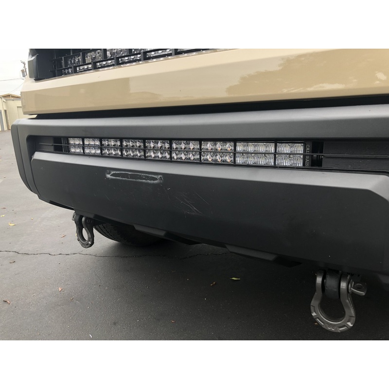 2014-2021 TOYOTA TUNDRA 32″ LOWER BUMPER HIDDEN LED LIGHT BAR BRACKETS KIT Brackets Only No