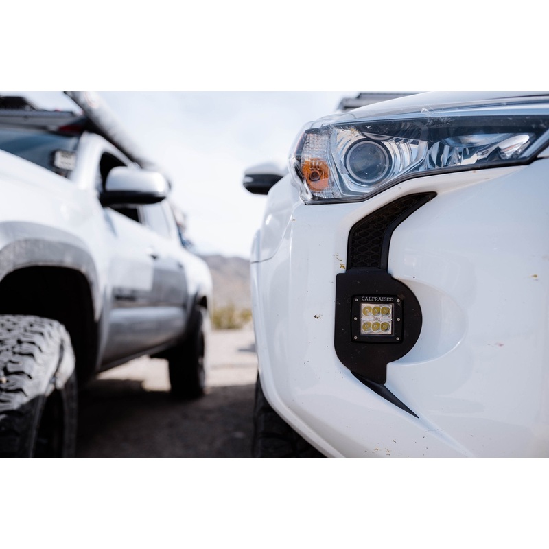 2014-2022 TOYOTA 4RUNNER LED FOG LIGHT POD REPLACEMENTS BRACKETS KIT Brackets Only