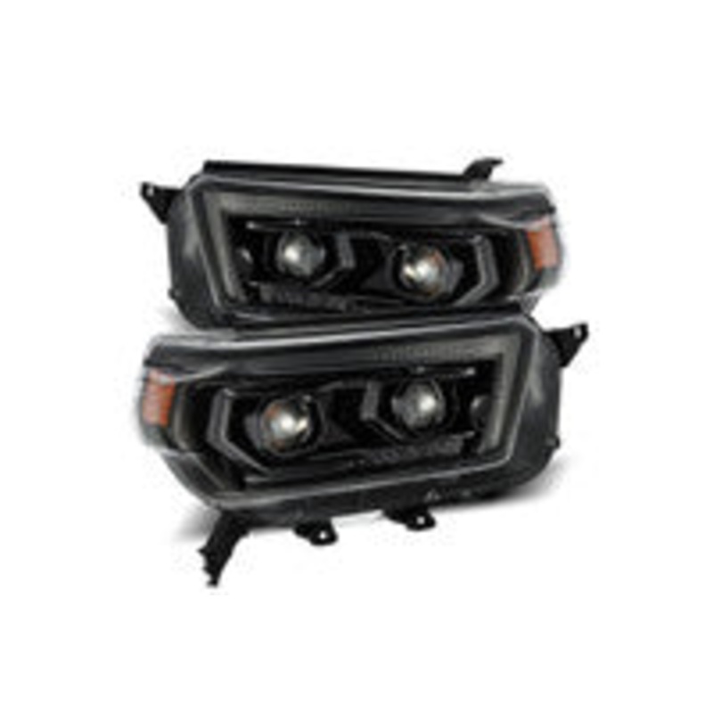 AREX PRO HALOGEN HEADS: 4RUNNER (10-13) – BLACK (SET) Halogen (AlphaBlack Housing)