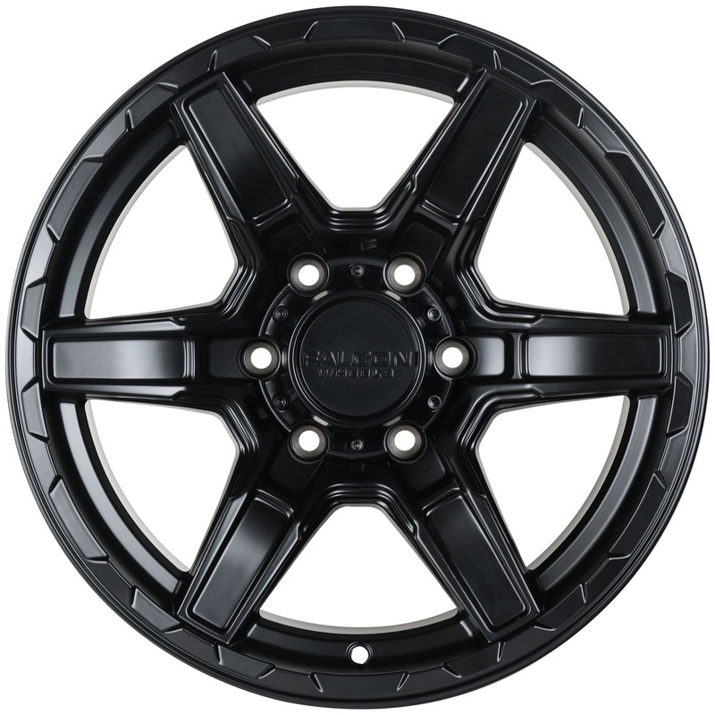 T3 – Matte Black 17×9