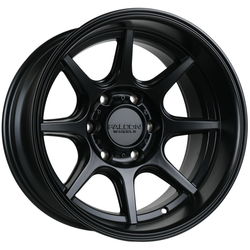 T8 – Matte Black 17×9