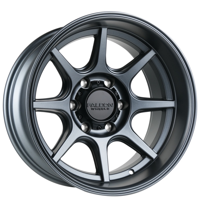T8 – Matte Gunmetal 17×9