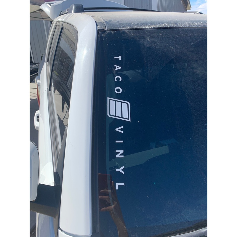 Taco Vinyl Logo Decal