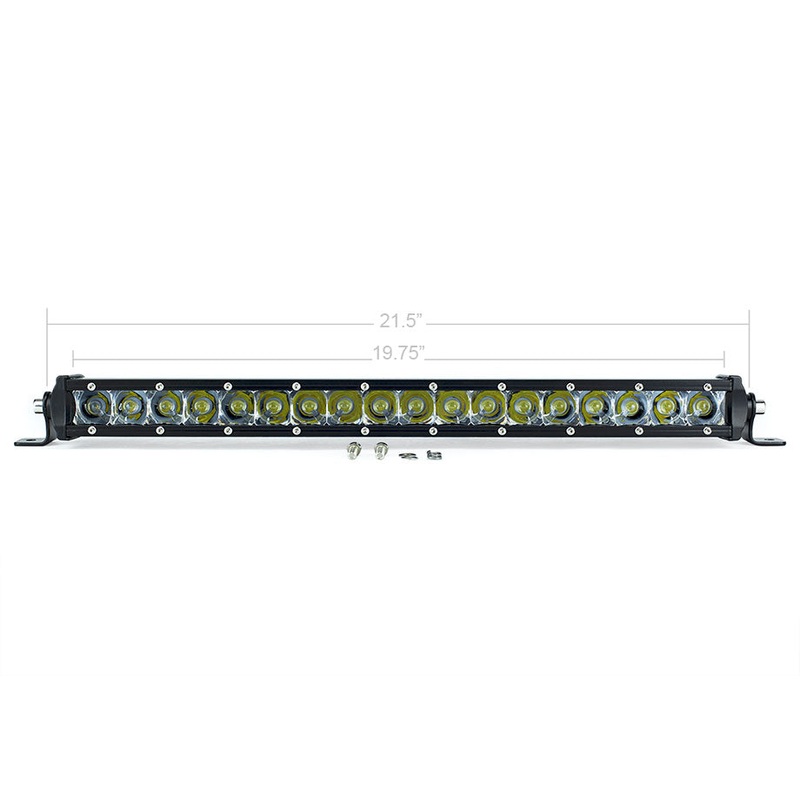 20″ Slim Single Row LED Bar