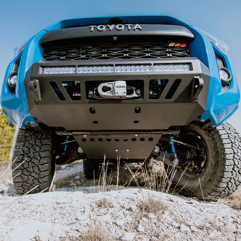 2014+ 4Runner Front Skid Plate Steel Powder Coat