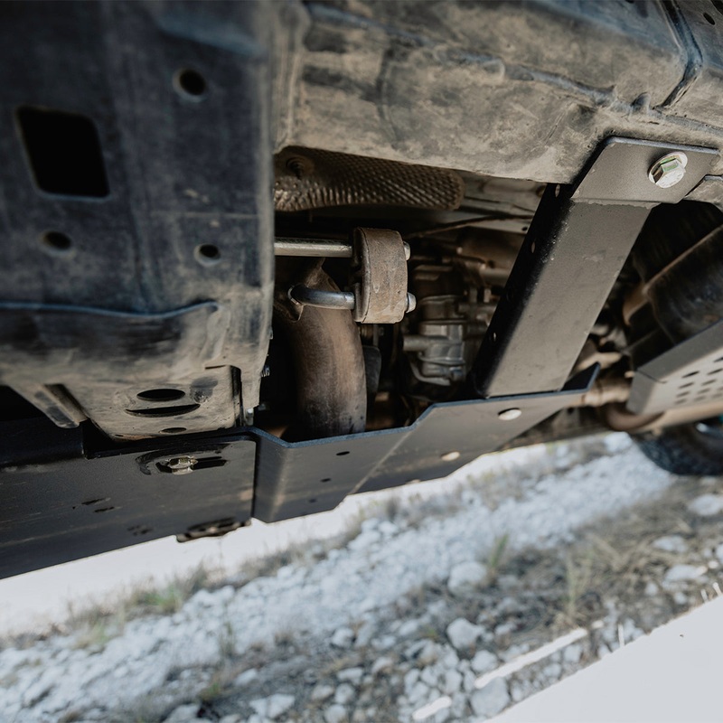 2014+ 4RUNNER TRANSFER SKID PLATE Steel Raw