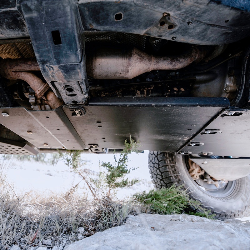 2014+ 4Runner Transmission Skid Plate Steel Raw