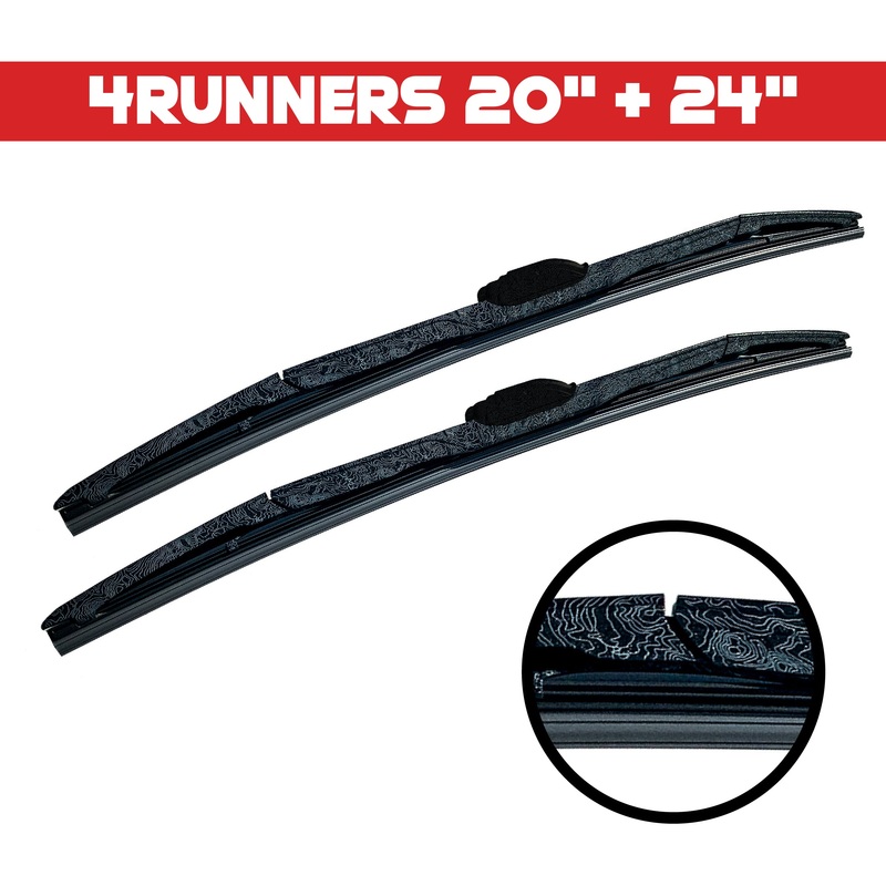 2014+ Toyota 4Runner – MT86 Topographic Windshield Wiper Blade Set