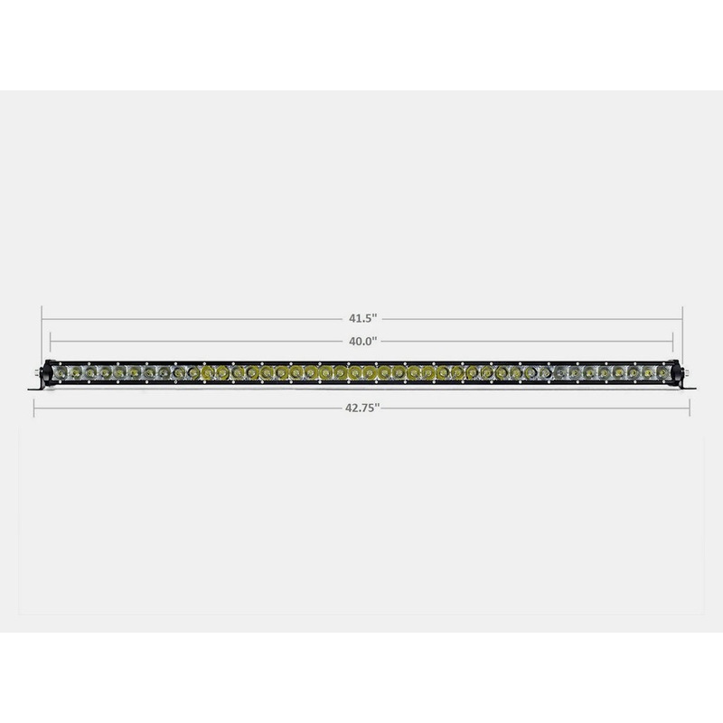 42″ Slim Single Row LED Bar