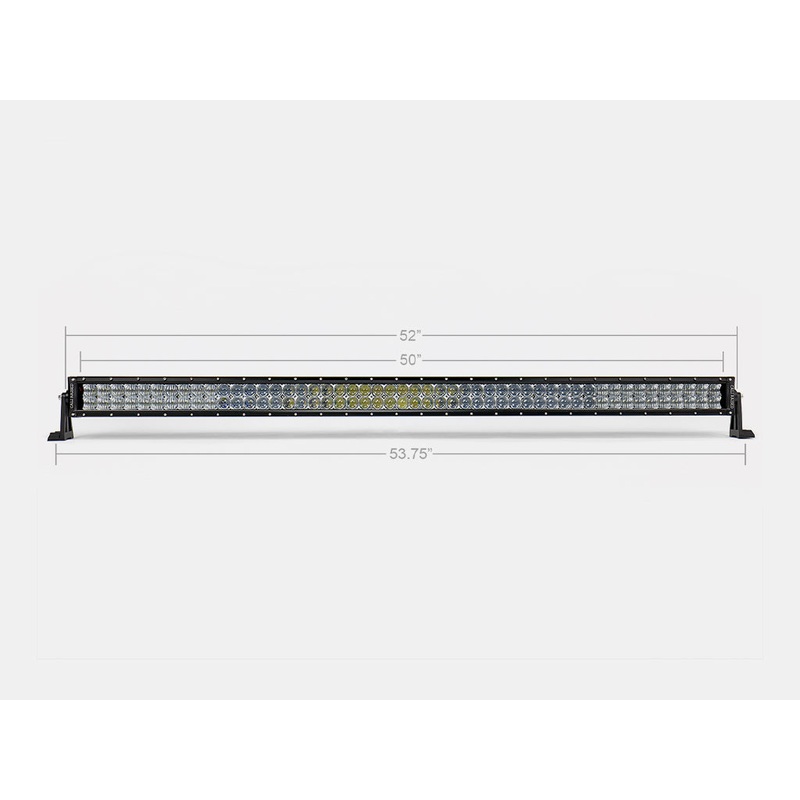 52″ CURVED 5D Dual Row 5D Optic OSRAM LED Bar Spot