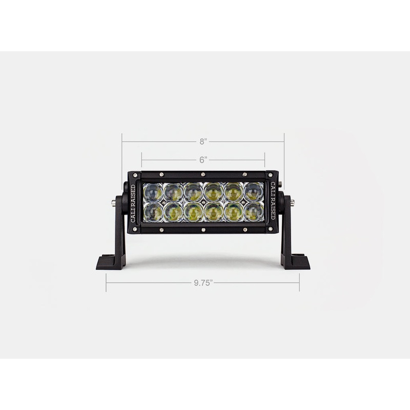 8″ Dual Row 5D Optic OSRAM LED Bar