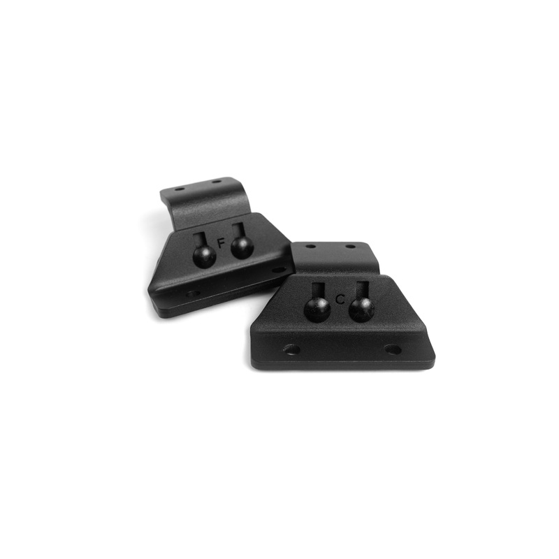 Adjustable Track Mounting Feet Flat