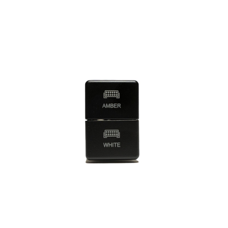 Dual Function Toyota OEM Style “AMBER & WHITE” Switch Small Style