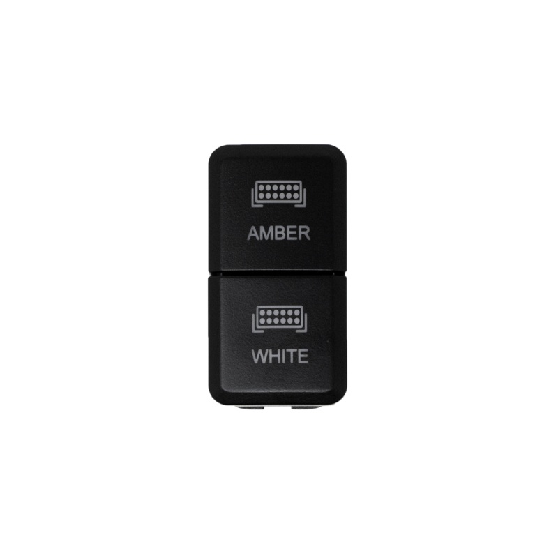 Dual Function Toyota OEM Style “AMBER & WHITE” Switch Tall Style