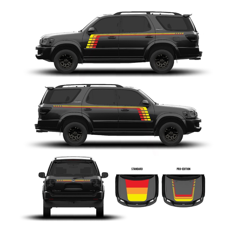 200107 Sequoia Checkered Stripe Kit Classic Scheme Standard