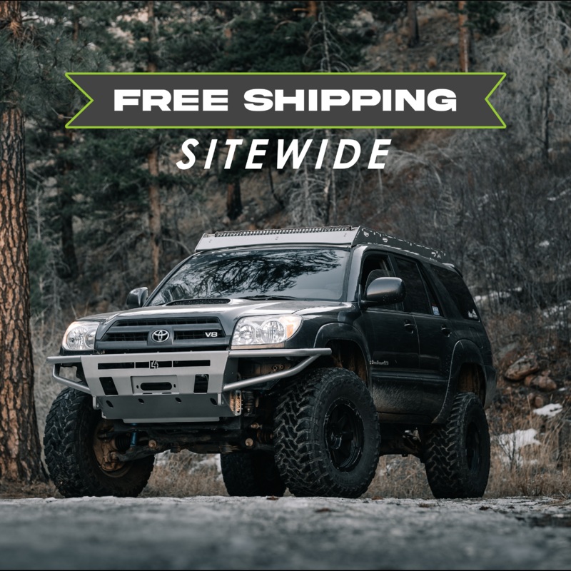 4Runner Hybrid Front Bumper / 4th Gen / 2003-2009 2003-2005 No Bull Bar