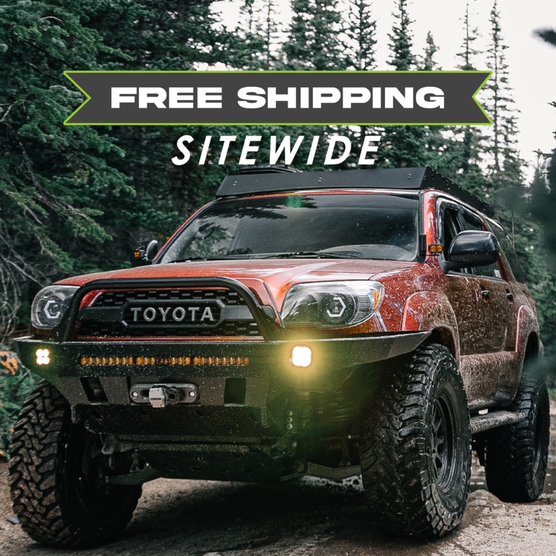 4Runner Overland Series Front Bumper / 4th Gen / 2003-2009 2003-2005 No Bull Bar