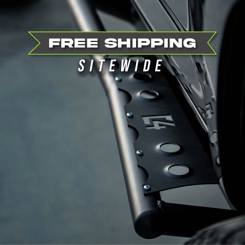 4Runner Rock Sliders / 5th Gen / 2010 – 2013 No (Non-KDSS) Yes – C4 Text [+$125.00]