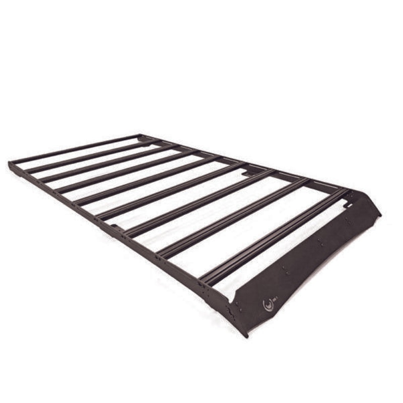 5TH GEN TOYOTA 4RUNNER PRINSU ROOF RACK FULL NON-DRILL | 2010-2023 LP4 Light Pod Cut Out Black