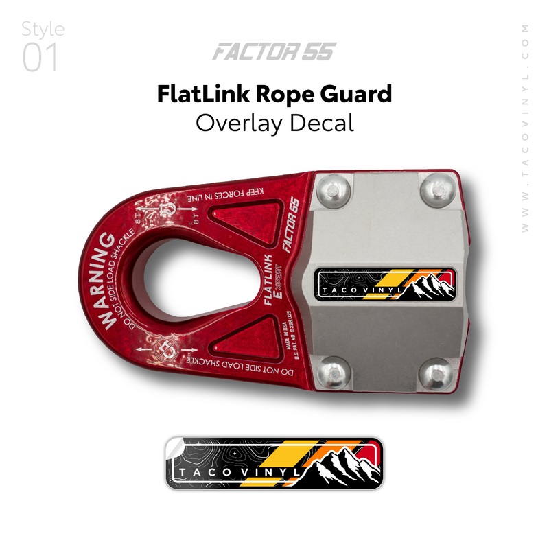 FlatLink Rope Guard Decal Inserts 1