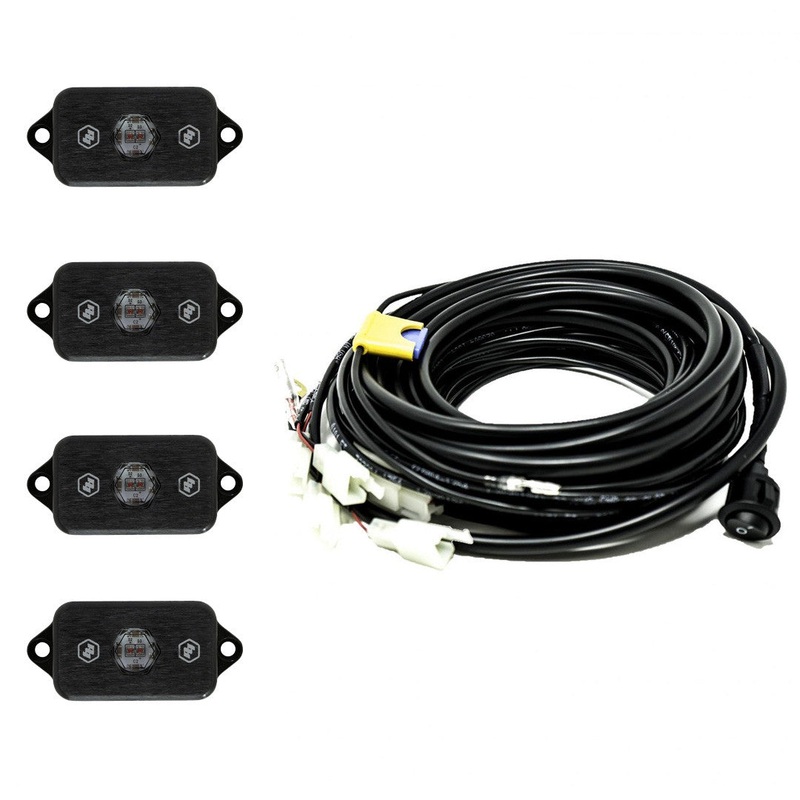 LED Rock Light Kit – Universal Red