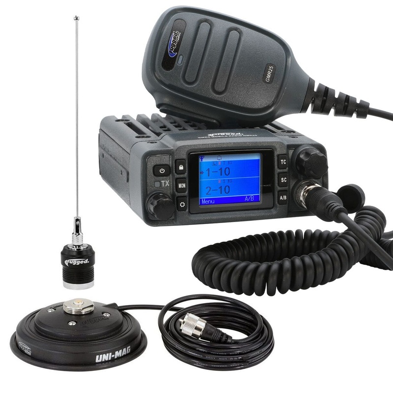 Radio Kit – GMR25 Waterproof GMRS Band Mobile Radio with Antenna