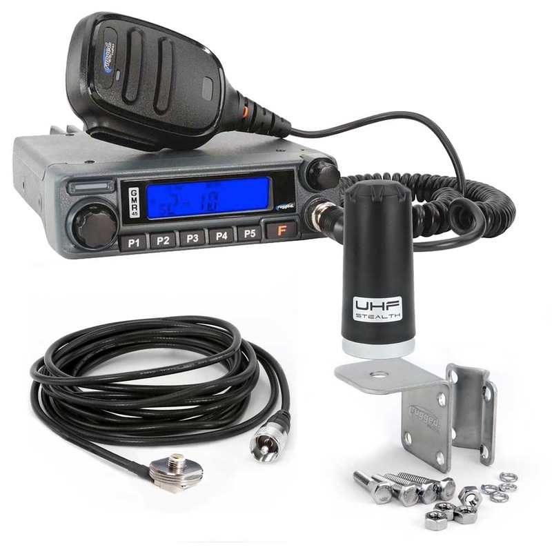 Radio Kit Lite – GMR45 GMRS Band Mobile Radio with Stealth Antenna