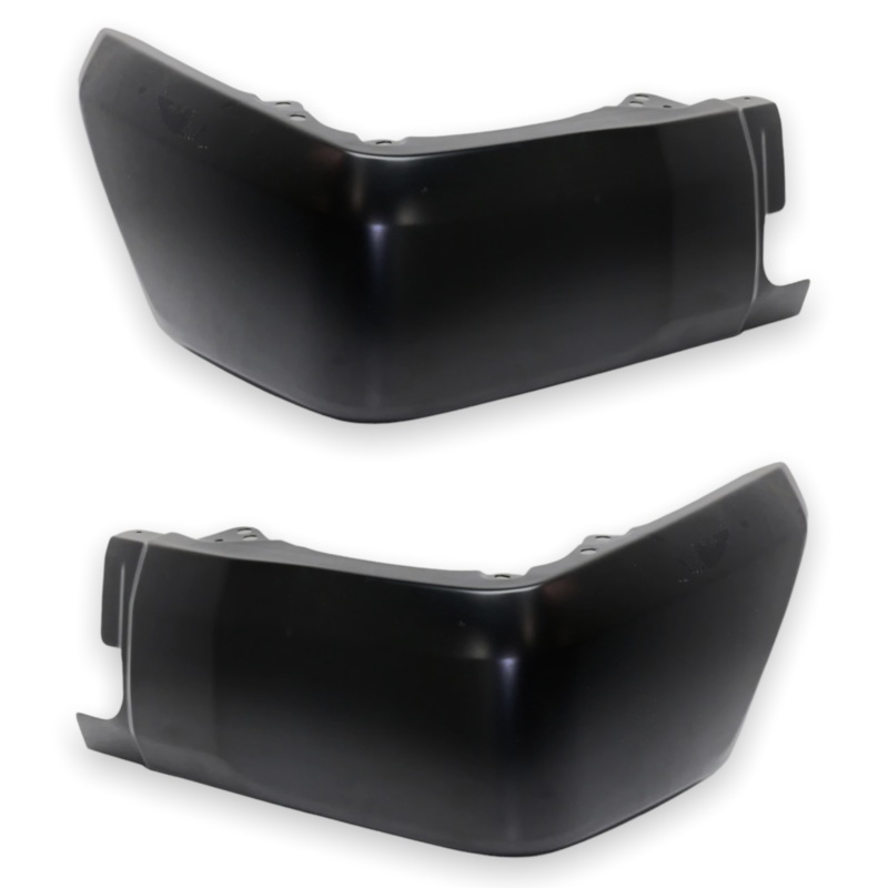 Standard Tundra Rear Bumper Caps (Metal) Driver/Passenger (Metal) Cement (1H5)