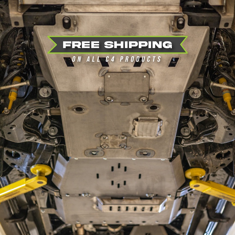 Tacoma Full Skid Plates / 2nd Gen / 3rd Gen / 2005+ YES – compatible with stock exhaust