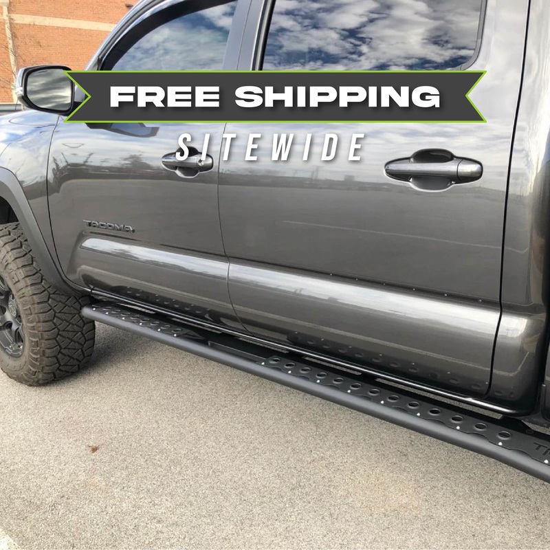 Tacoma Rock Sliders / 2nd Gen / 2005-2015 Access Cab Long Bed or Double Cab Short Bed