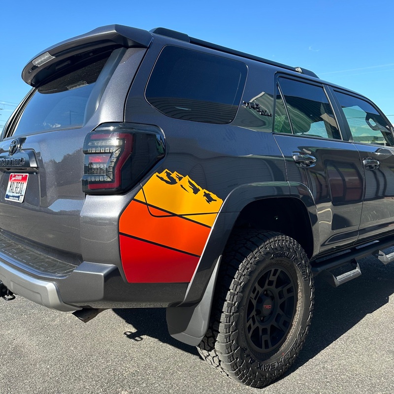 2010-25 4Runner Rear Fender Decals Heritage