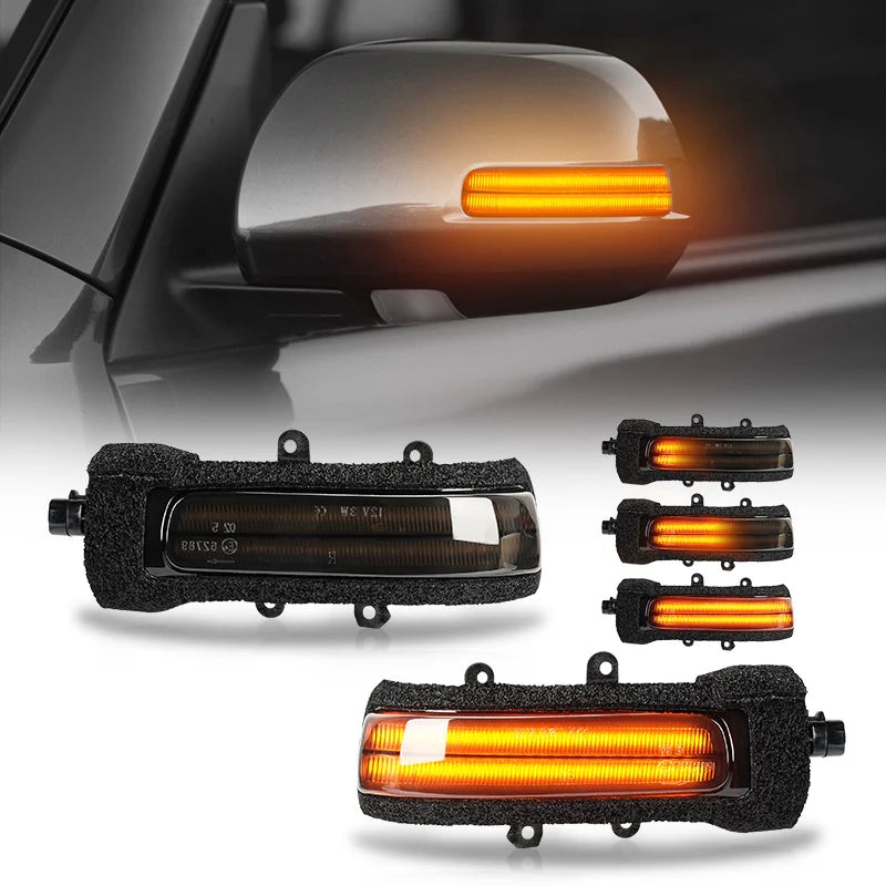 2012-15 Tacoma Mirror Turn Lights Full Blackout – Straight Line