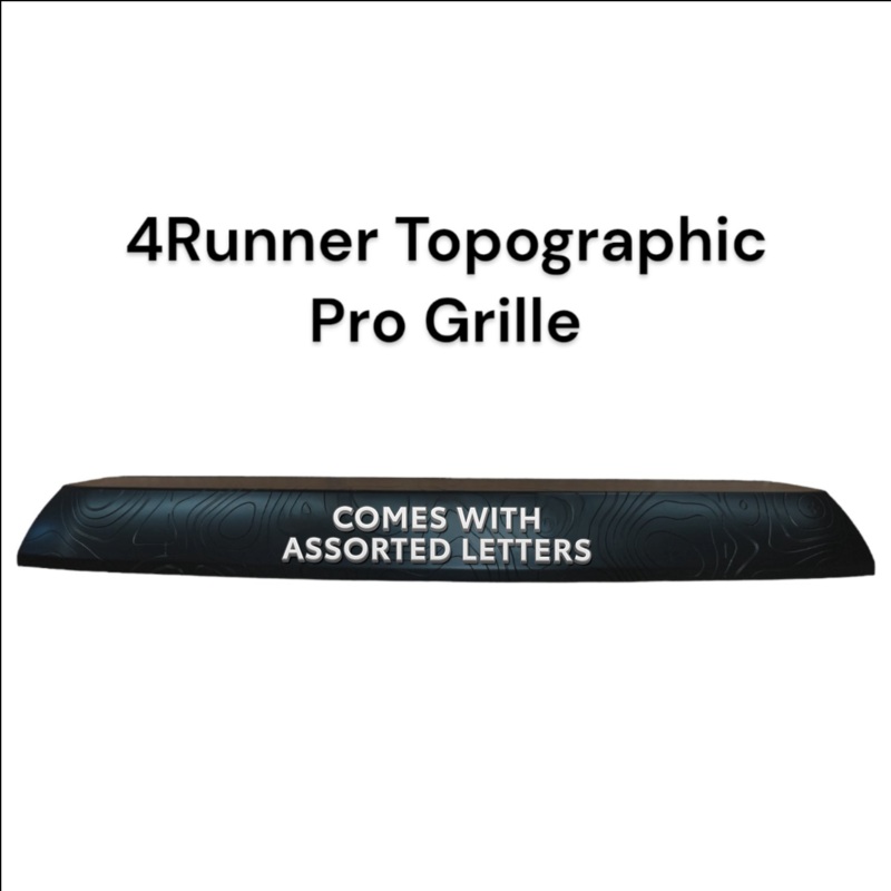 2014-19 4Runner Pro Topography Grille Standard Gray