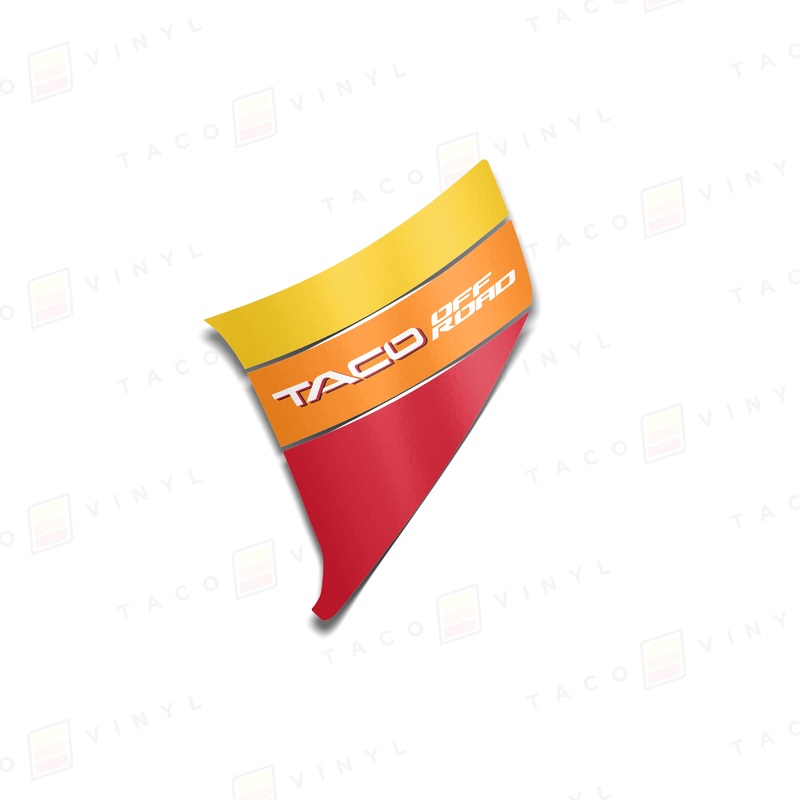 2024+ Tacoma Lower Bedside Decals – TACO Graphics Heritage
