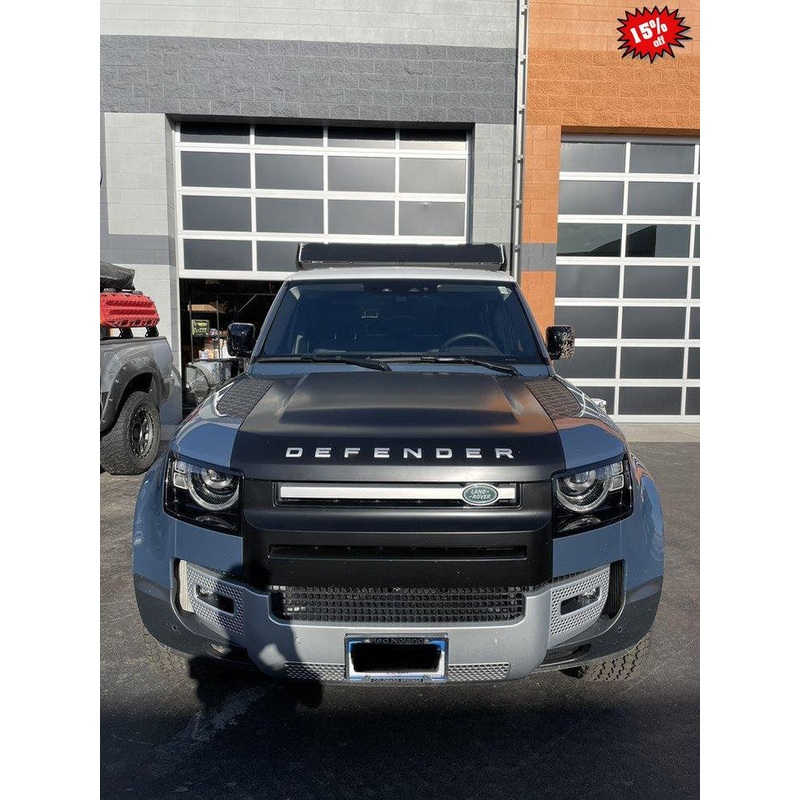 Alpha Land Rover Defender 110 (2020+) No Light Cutout Stealth Black grooveTEK (INNER)