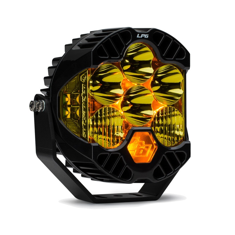 LP6 Pro LED Auxiliary Light Pod – Universal Spot Clear Amber